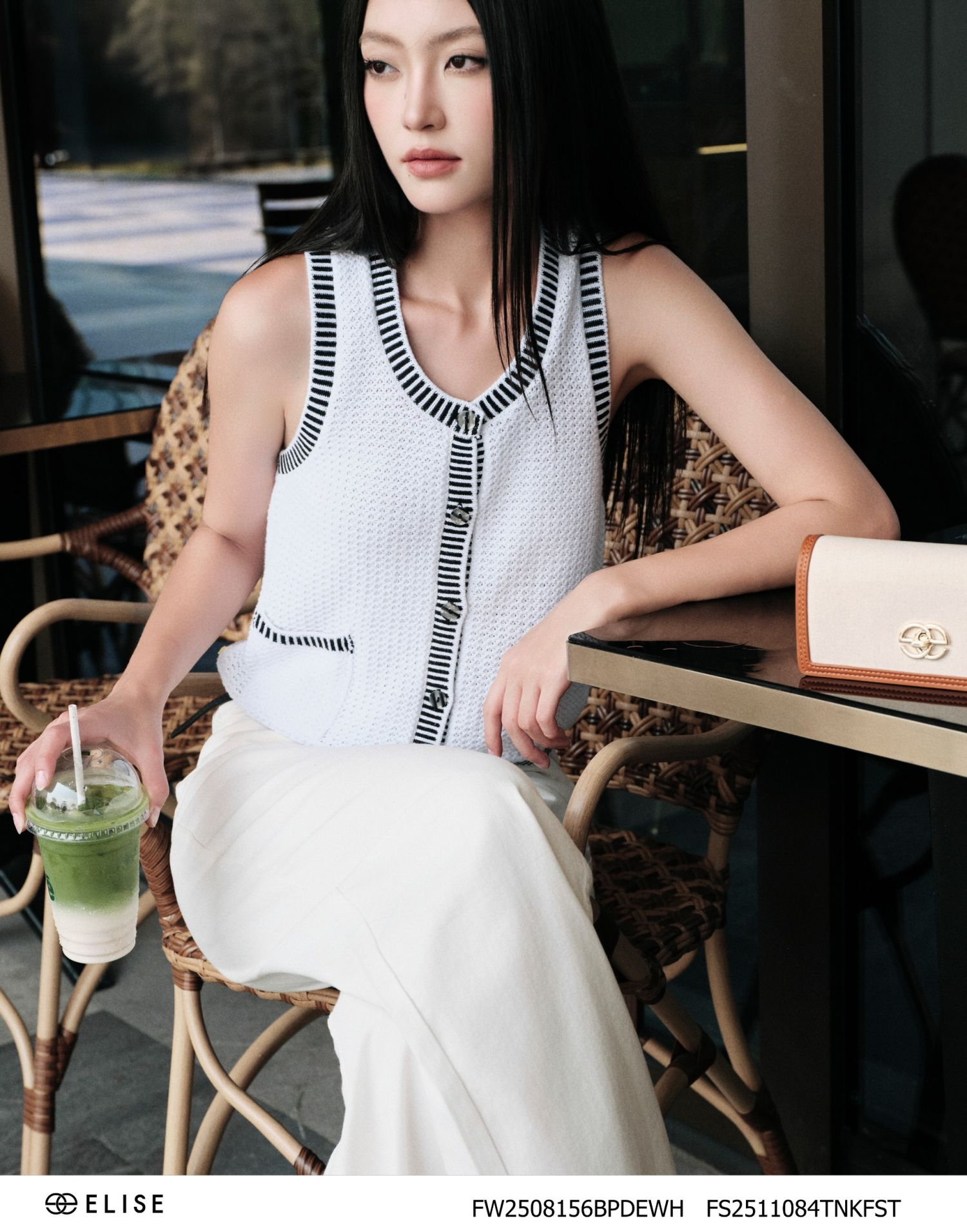 QUẦN DENIM SUÔNG TRẮNG