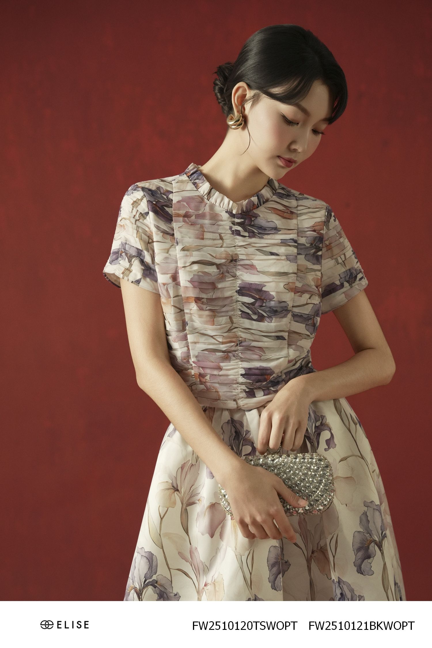 ÁO CHIFFON HT HOA DIÊN VĨ