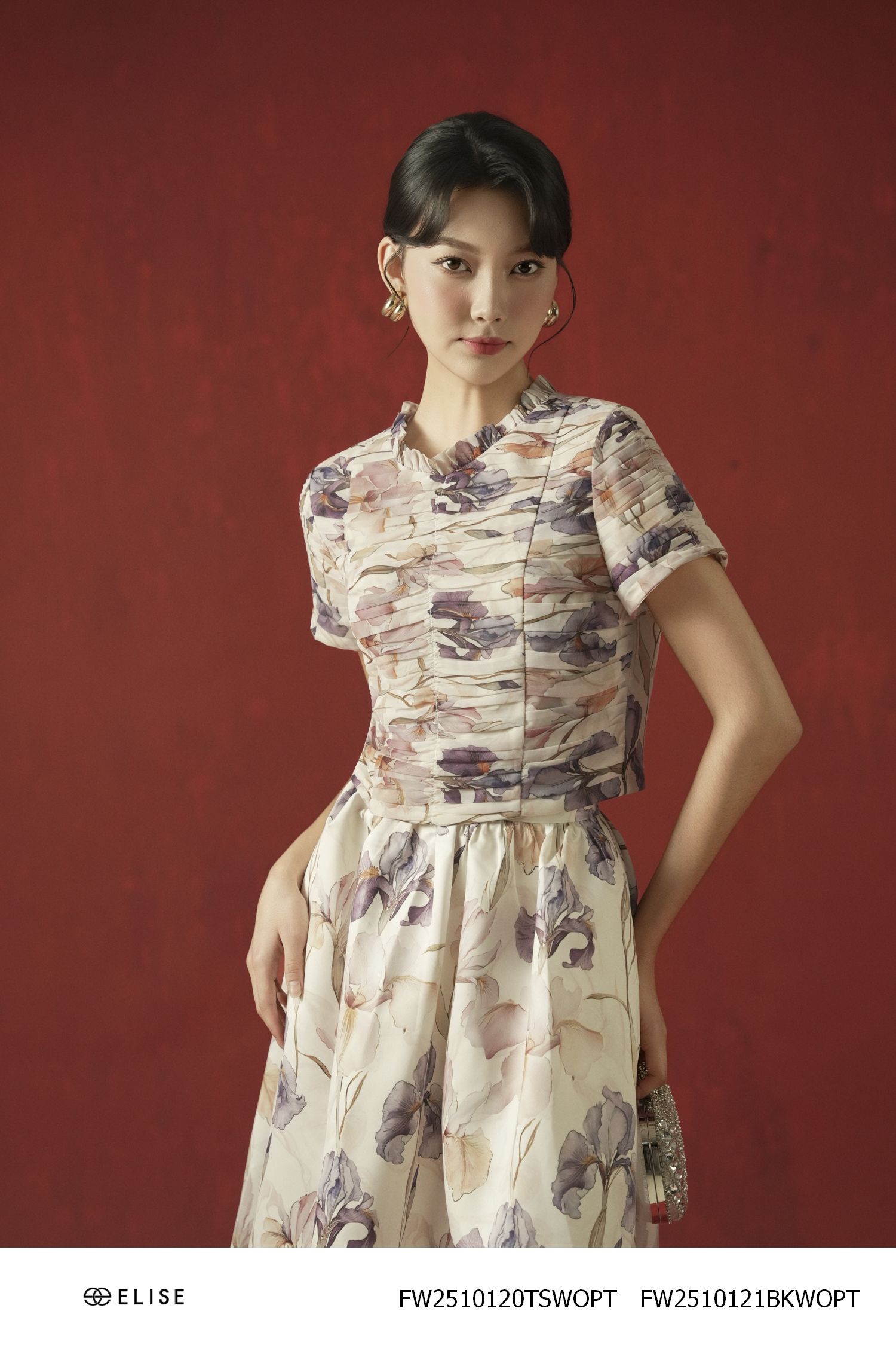 ÁO CHIFFON HT HOA DIÊN VĨ