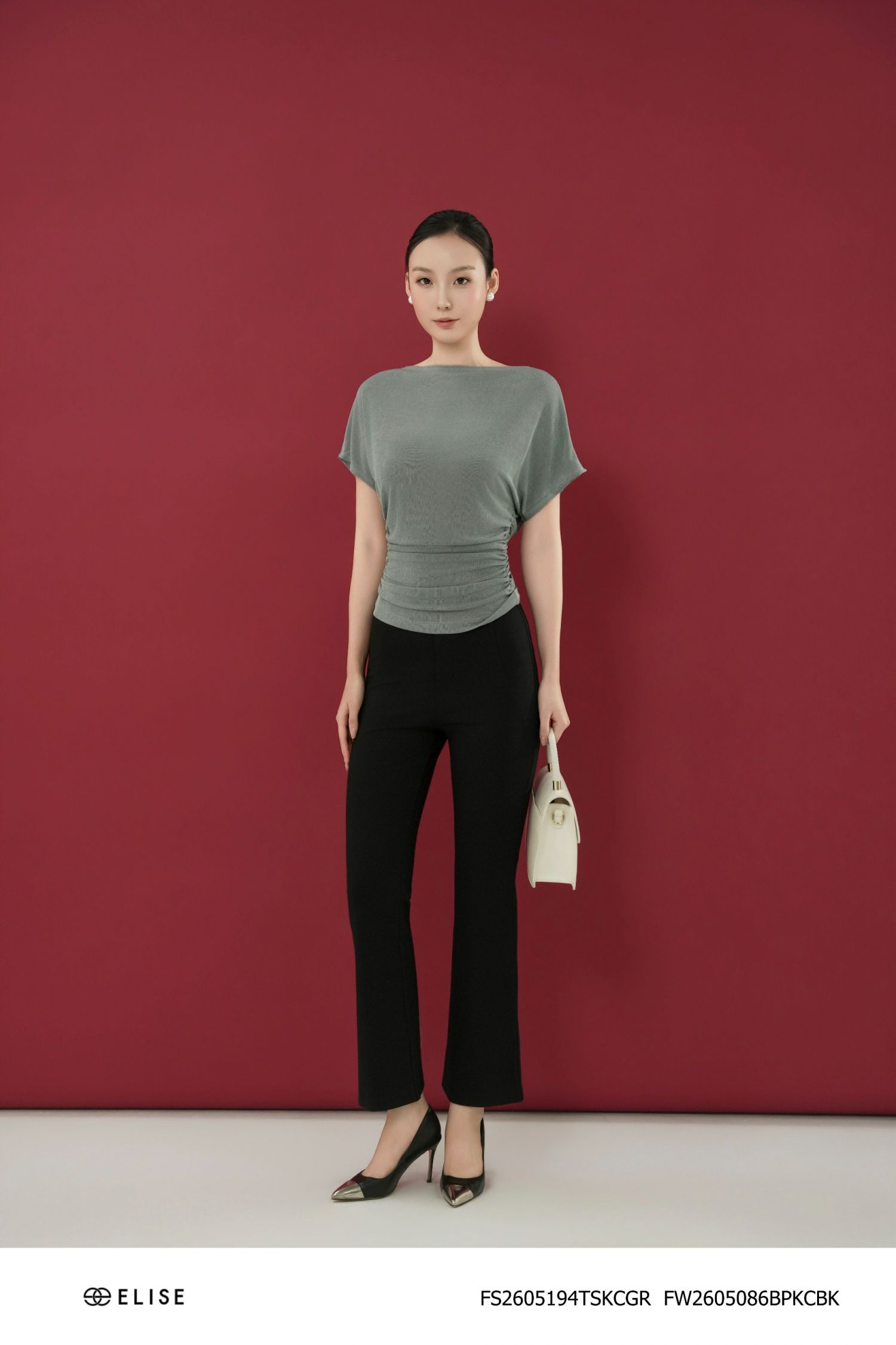 QUẦN UMI ĐEN ỐNG VẨY