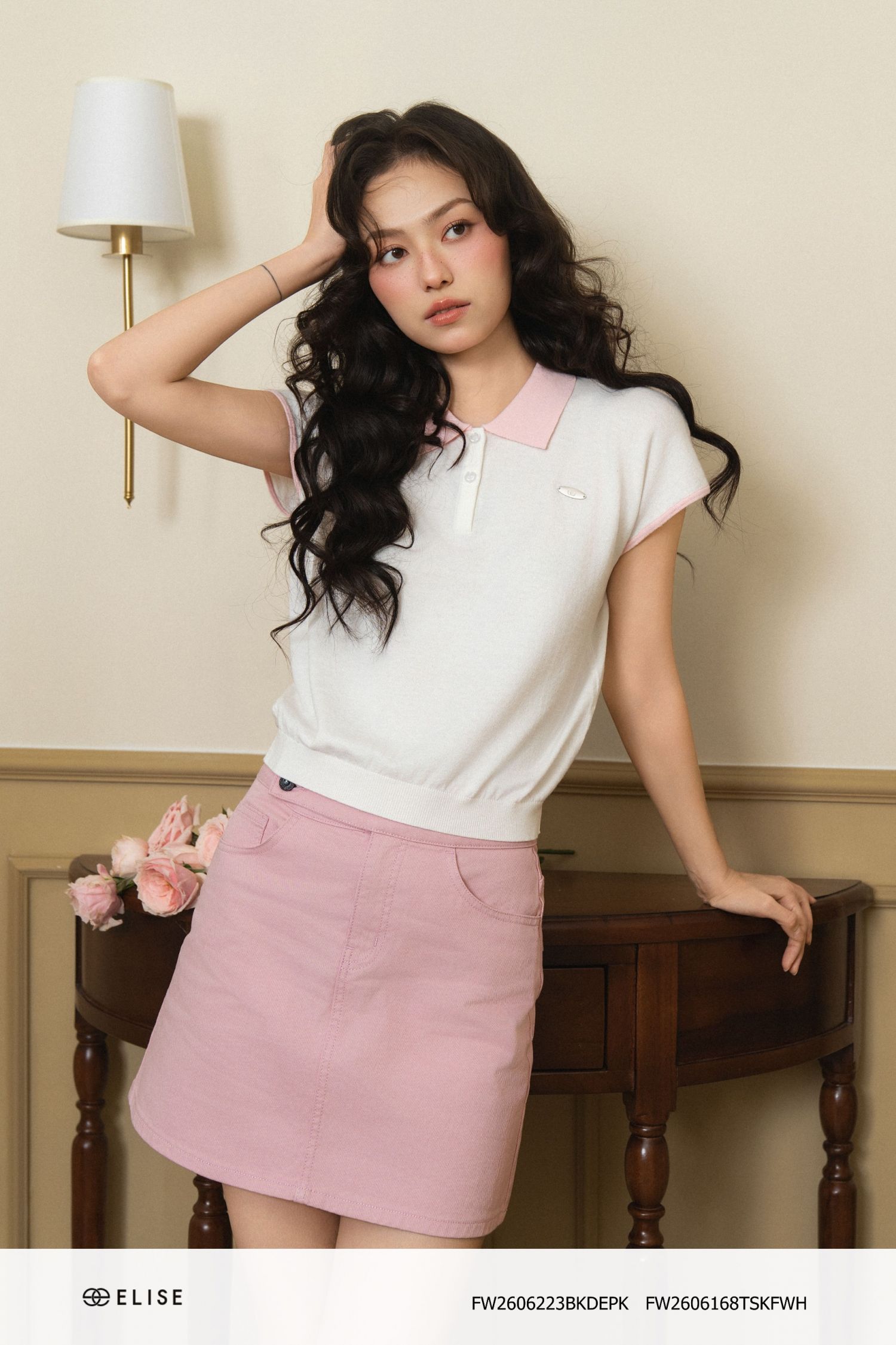 CV DENIM HỒNG CẠP QUAY NHÊ