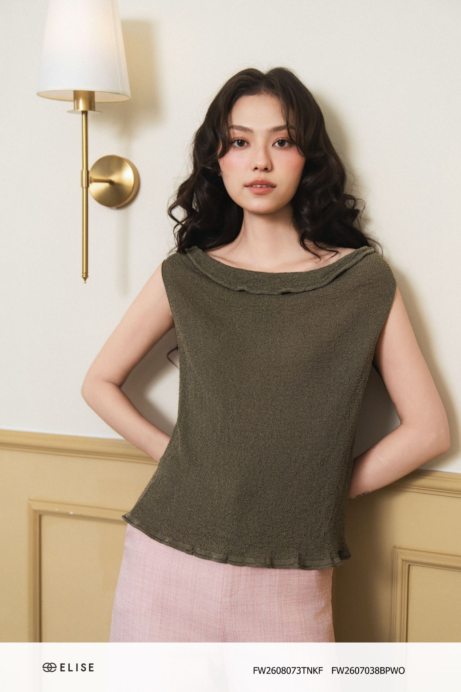 ÁO LEN GHI XANH SÁT NÁCH CỔ ĐỔ
