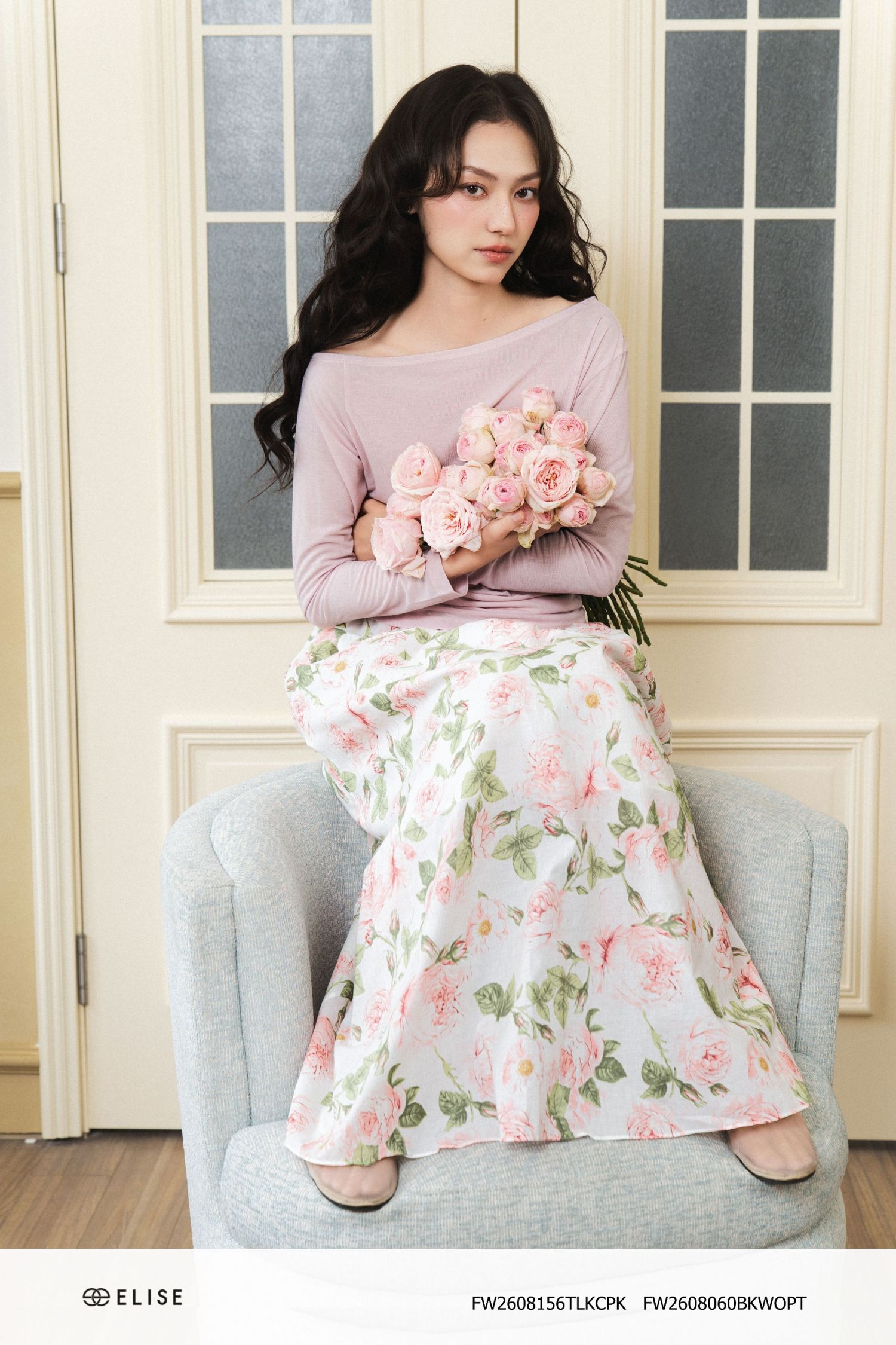 ÁO HỒNG NHÚN EO