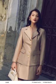 VEST TAFTA BE VÀNG CHIẾT LY EO ỐP TÚI