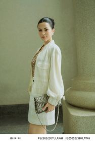 ÁO BOMBER REN LƯỚI PHỐI BE