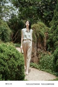 QUẦN BAGGY BE NÂU NẮP TÚI