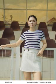 JUPE JEANS TRẮNG CẠP QUAI NHÊ