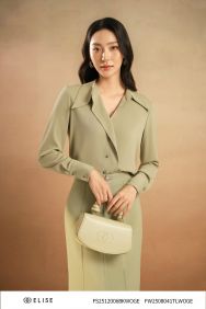 SM XANH OLIVE NHẠT NẸP PHỦ