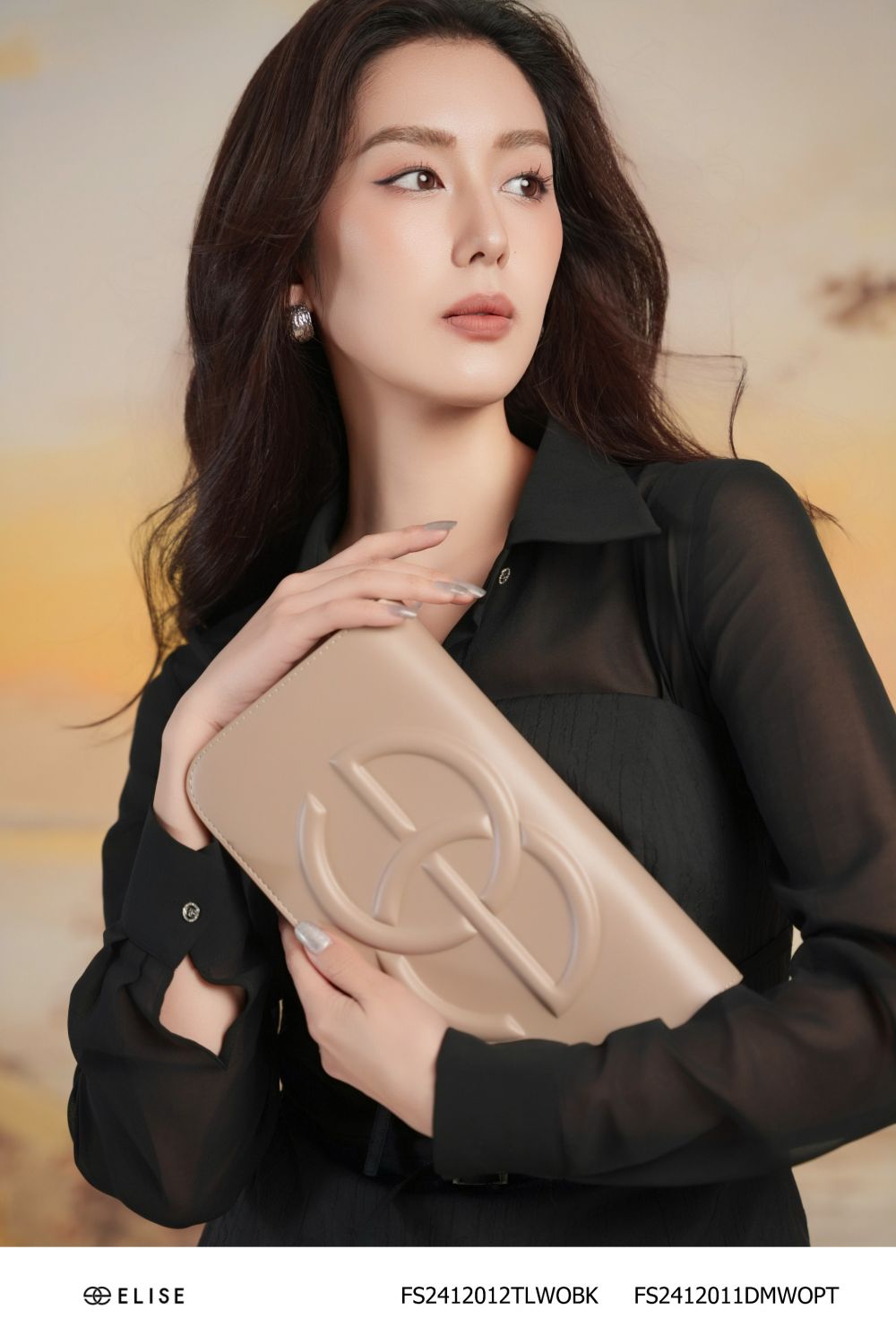 SM CHIFFON ĐEN CỔ ĐỨC