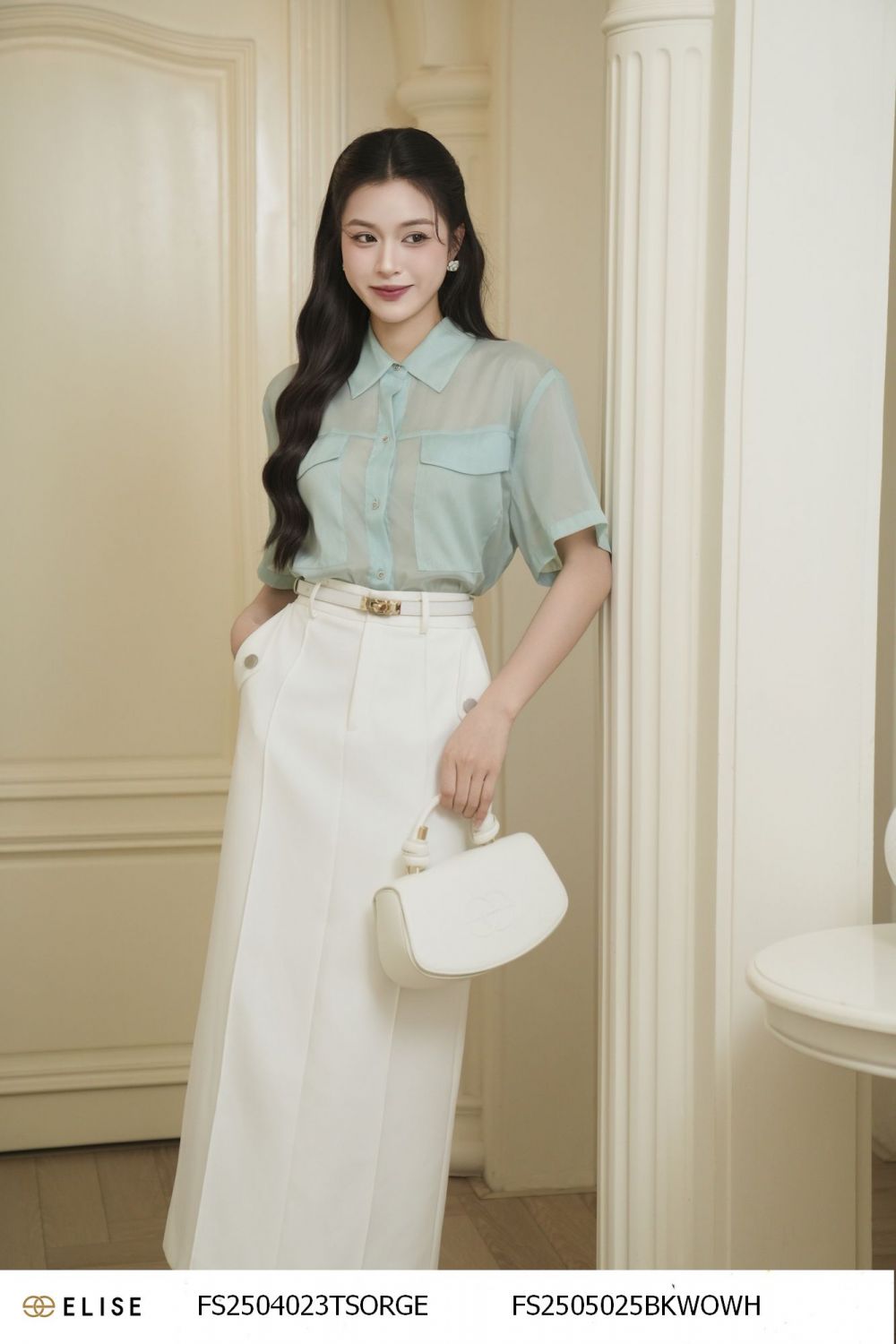 SM TƠ NHŨ XANH BẠC HÀ TÚI NGỰC
