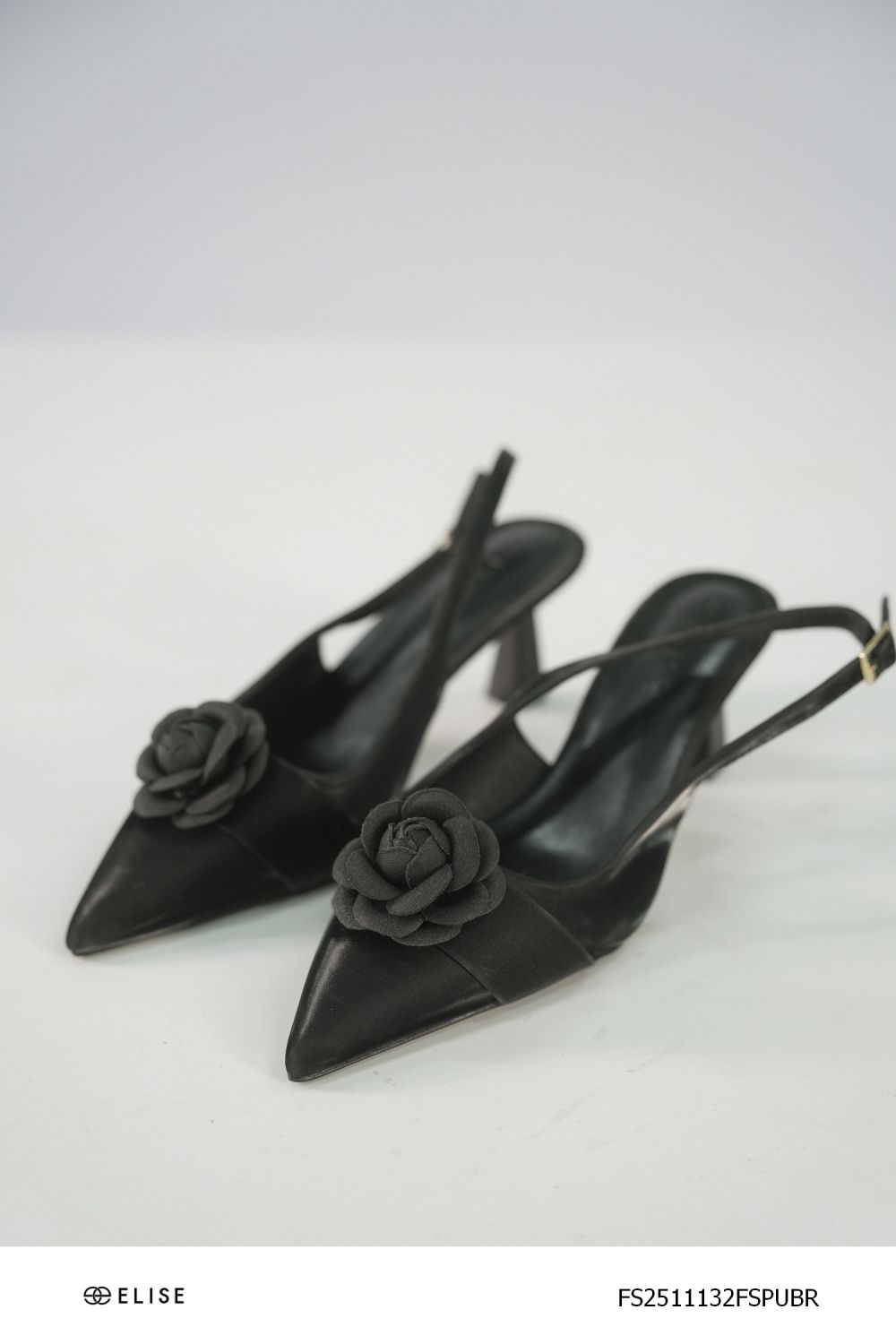 GIÀY SLINGBACK ĐÍNH HOA