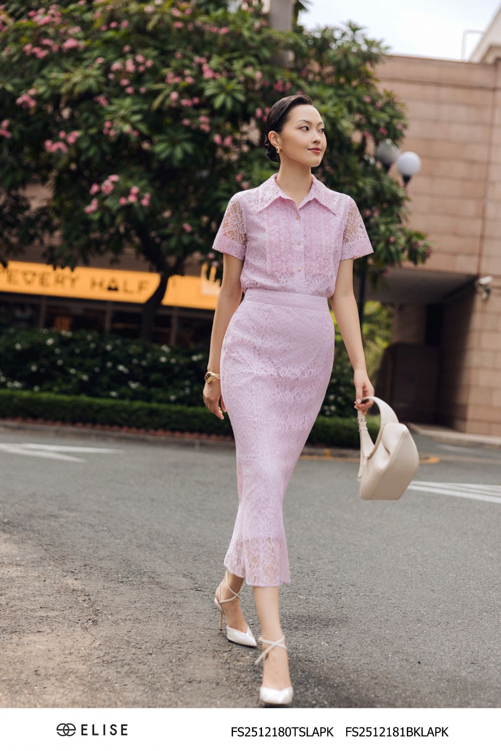 JUPE REN HỒNG TÍM HT HOA