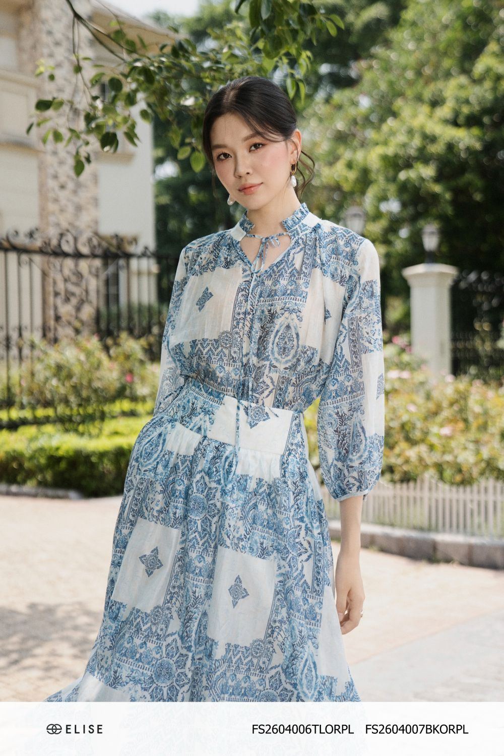 ÁO TƠ BÈO CỔ HT XANH