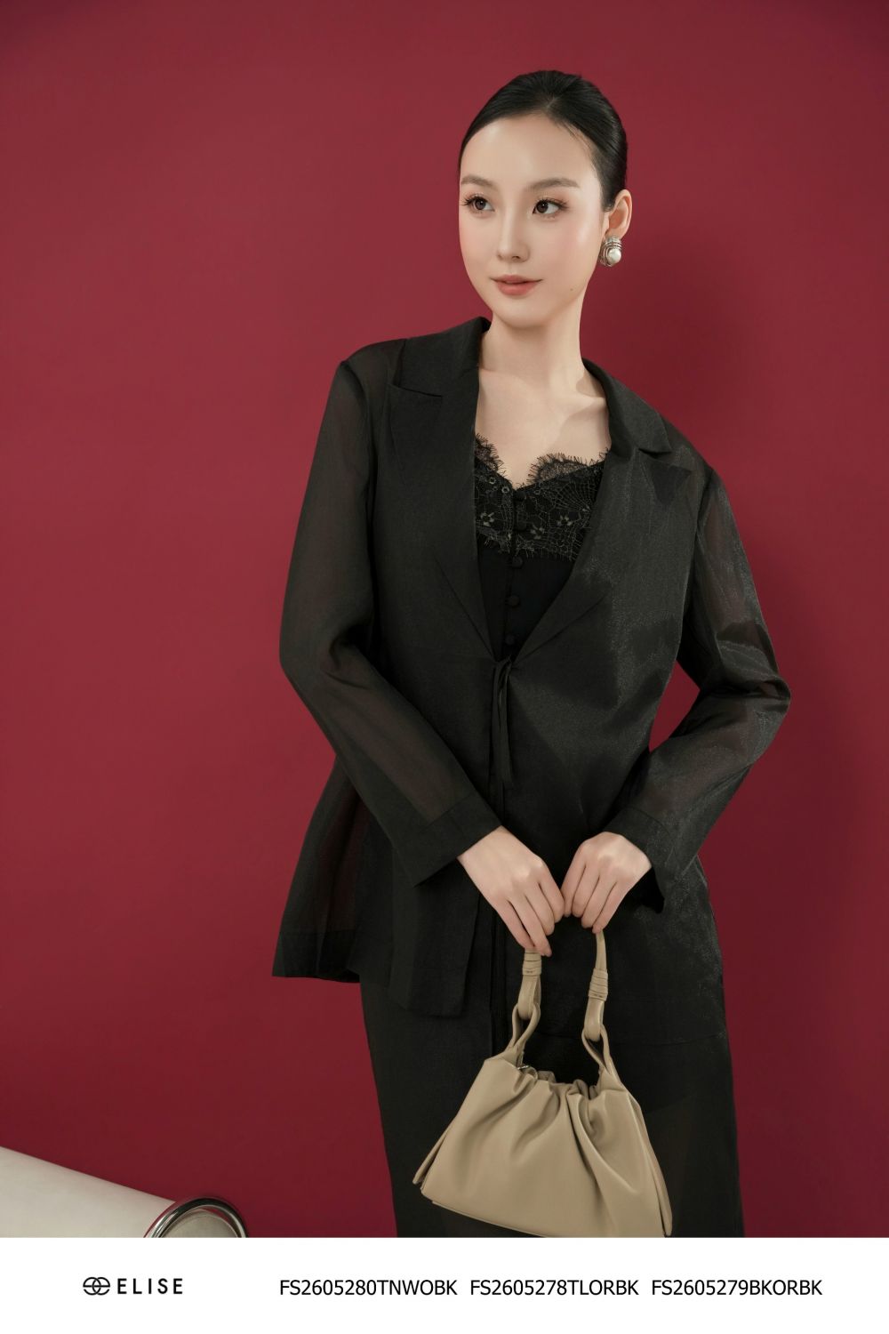 ÁO 2 DÂY ĐEN PHỐI REN
