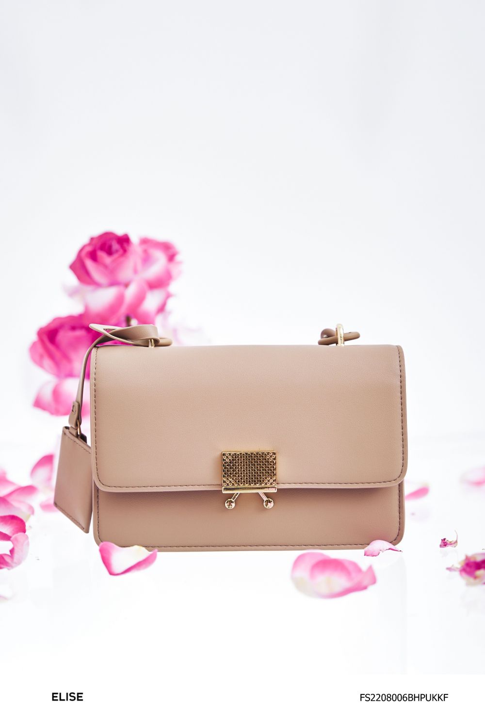 TÚI XÁCH DA DÂY XÍCH KHAKI