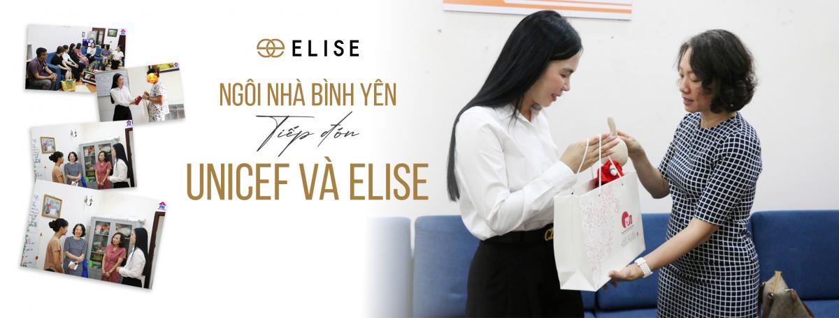 ELISE CÙNG UNICEF VÀ NGÔI NHÀ BÌNH YÊN LAN TỎA KẾT NỐI VÌ PHỤ NỮ VÀ TRẺ EM