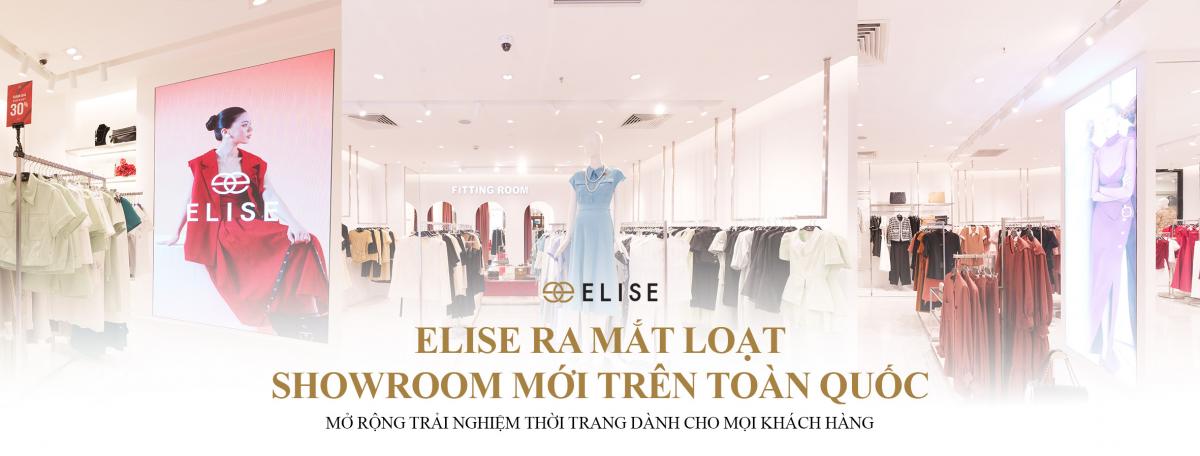 ELISE KHAI TRƯƠNG LOẠT SHOWROOM MỚI TRÊN TOÀN QUỐC -  MỞ RỘNG TRẢI NGHIỆM THỜI TRANG DÀNH CHO MỌI KHÁCH HÀNG
